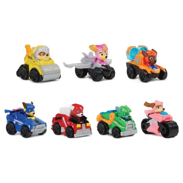 PAW Patrol The Mighty Movie Squad Racers Vehicles Set Honest Grocer